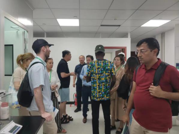 國際生態水文學前沿高級研修班學員參觀我司