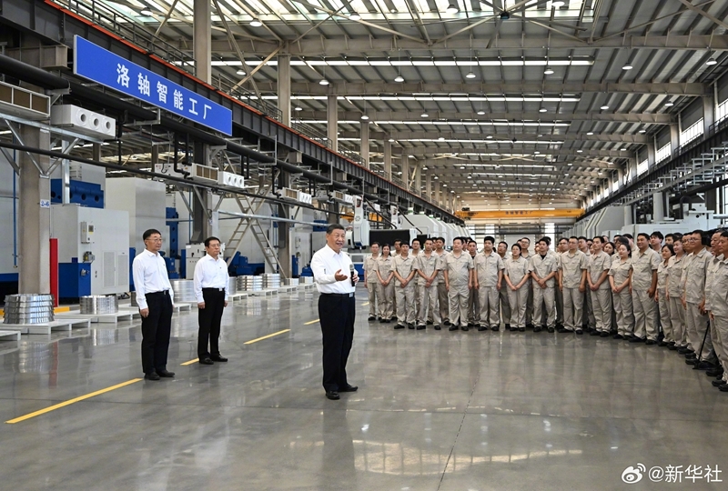 習近平在河南洛陽市考察調研